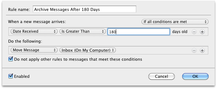 outlook for mac keeps pulling in all emails